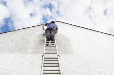 Peinture extérieure à Homps — façades et ravalement